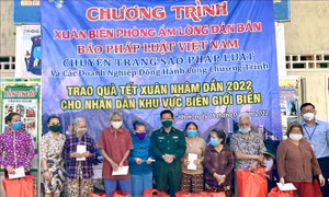 Bình Định tổ chức chương trình "Xuân Biên phòng, ấm lòng dân bản"