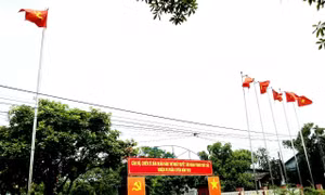 Trụ sở Đảng ủy - Hội đồng Nhân dân - Ủy ban Nhân dân - Ủy ban Mặt trận Tổ quốc Việt Nam xã Hải Chánh (huyện Hải Lăng). Ảnh: baoquangtri.vn