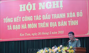 Quyết liệt đấu tranh xóa bỏ tà đạo Hà Mòn