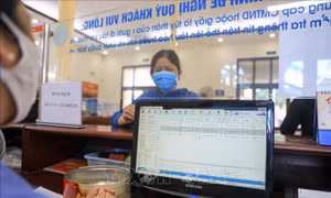 Đối với hành khách đi từ vùng có nguy cơ rất cao (màu đỏ) phải có giấy xét nghiệm bằng phương pháp RT-PCR hoặc test nhanh có kết quả: âm tính trong vòng 72 giờ kể từ khi nhận kết quả trước khi mua vé tàu. Ảnh: Thành Đạt - TTXVN