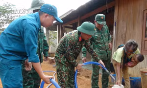 Bình Phước: Giọt nước nghĩa tình trong mùa hạn