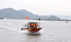 Phương tiện của Đồn Biên phòng cửa khẩu cảng Cửa Lò - Bến Thủy. Nguồn: bienphong.com.vn
