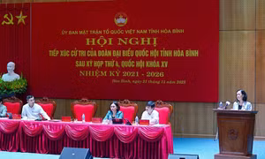 Cử tri Hòa Bình kiến nghị giải quyết chính sách cho đối tượng đặc thù