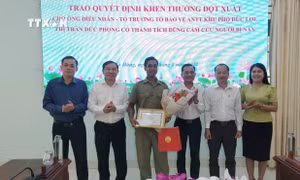 Anh Điểu Nhân lao xuống dòng nước xiết cứu thành công người bị cuốn trôi