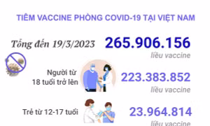 Dịch COVID-19: Ngày 20/3, còn 5 bệnh nhân mắc COVID-19 nặng đang thở ô xy