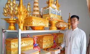 Những vật dụng do Thạch Yêu thiết kế tỉ mỉ. Ảnh: doanhnghiephoinhap.vn