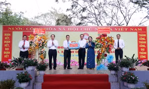 Bí thư Thành ủy Thành phố Hồ Chí Minh dự Ngày hội Đại đoàn kết toàn dân tộc tại khu dân cư