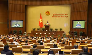 Quang cảnh họp Quốc hội. Ảnh: Văn Điệp - TTXVN 