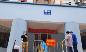 Dịch COVID-19: Tạm thời cách ly y tế chợ Xanh và tòa CT3B Khu đô thị Văn Quán, Hà Nội