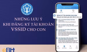 Phụ huynh có thể tra cứu thời hạn thẻ bảo hiểm y tế và đăng ký tài khoản VssID cho con