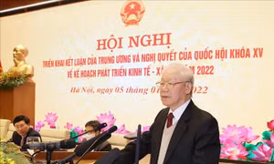 Phát biểu của Tổng Bí thư Nguyễn Phú Trọng tại Hội nghị trực tuyến Chính phủ với các địa phương triển khai nhiệm vụ năm 2022
