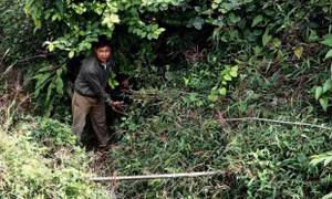 Người dân vùng cao Phú Cường "khát nước"