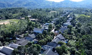 Khu tái định cư thôn Mỹ Hoa, xã Mỹ Bằng, huyện Yên Sơn (Tuyên Quang). Ảnh: Vũ Quang – TTXVN