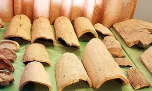 Hơn 50 mảnh khuôn đúc trống đồng được các nhà khảo cổ tìm thấy cuối năm 2014 ở độ sâu 1,8 - 2m, phân bố khá đều trong lòng hố khai quật, ở một địa tầng ổn định chỉ cách 20 m nơi PGS.TS Nishimura đã tìm thấy mảnh khuôn đúc trồng đầu đầu tiên tại Luy Lâu nă