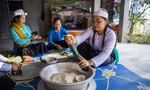Gìn giữ nét đẹp đón Tết của người Mường