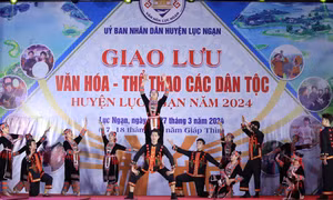 Khai mạc Giao lưu Văn hóa - Thể thao các dân tộc huyện Lục Ngạn năm 2024