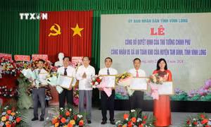 5 xã của huyện Tam Bình (Vĩnh Long) được công nhận xã An toàn khu