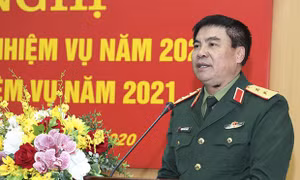 Trung tướng Phạm Đức Duyên. Ảnh: Bộ Quốc phòng