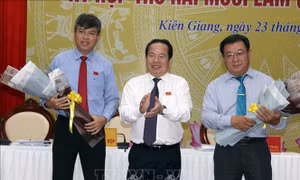 Ông Nguyễn Lưu Trung được bầu làm Phó Chủ tịch UBND tỉnh Kiên Giang ​