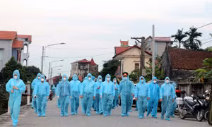 Dịch COVID-19: Từ 13 giờ ngày 1/5, Hà Nam thực hiện cách ly xã hội đối với xã Đạo Lý, huyện Lý Nhân