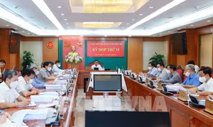 Kỳ họp thứ 15, Ủy ban Kiểm tra Trung ương: Cảnh cáo Đảng ủy Cơ quan Ủy ban Chứng khoán Nhà nước các nhiệm kỳ 2015 - 2020, 2020 - 2025