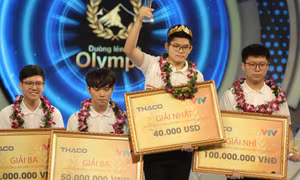 Chung kết Olympia 2021: Nguyễn Hoàng Khánh, Trường Trung học phổ thông Bạch Đằng, Quảng Ninh giành vòng nguyệt quế