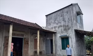 Một trong số 39 ngôi nhà an toàn đã được trao đến người dân nghèo trong đợt 1. Ảnh: laodong.vn
