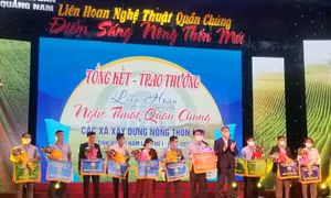 Liên hoan nghệ thuật quần chúng các xã xây dựng nông thôn mới tỉnh Quảng Nam lần thứ 2
