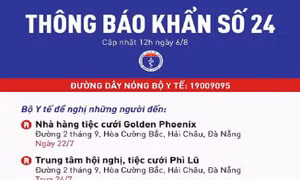 Dịch COVID-19: Thông báo khẩn số 24 của Bộ Y tế