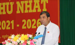 Ông Kim Ngọc Thái tái đắc cử Chủ tịch HĐND tỉnh Trà Vinh