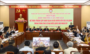Đoàn Chủ tịch Ủy ban Trung ương Mặt trận Tổ quốc Việt Nam tổ chức Hội nghị Hiệp thương lần thứ hai