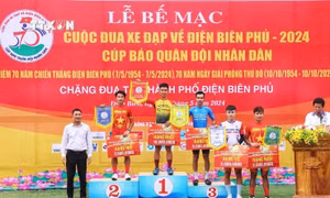 Kỷ lục tại Cuộc đua xe đạp “Về Điện Biên Phủ - 2024”