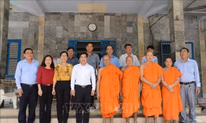 Đồng bào Khmer ở Sóc Trăng đón lễ Sene Đôlta trên tinh thần đoàn kết, an toàn, tiết kiệm
