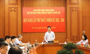 Hội nghị lần thứ nhất Ban Chỉ đạo Trung ương về quản lý biên chế
