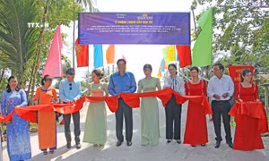 Cần Thơ: Khánh thành cầu nông thôn kết nối ấp bị cô lập