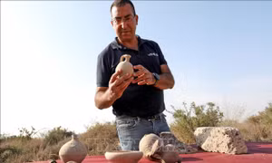 Israel phát hiện tàn tích pháo đài Hy Lạp cổ đại