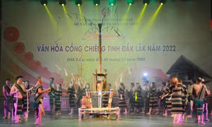 Khai mạc Liên hoan Văn hóa cồng chiêng tỉnh Đắk Lắk năm 2022