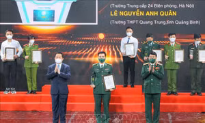 Trao giải Cuộc thi tìm hiểu “Biên cương Tổ quốc tôi”