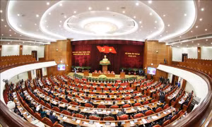 Toàn cảnh phiên bế mạc hội nghị. Ảnh: Phương Hoa - TTXVN