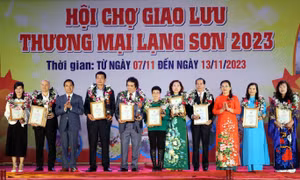 Khai mạc Hội chợ giao lưu thương mại Lạng Sơn năm 2023