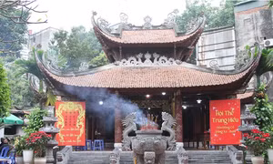 Đền Đồng Cổ, phường Bưởi, quận Tây Hồ (Hà Nội) được xây dựng năm 1028. Ảnh: baovanhoa.vn