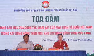 Nâng cao hiệu quả công tác giám sát của Mặt trận trong xây dựng nông thôn mới