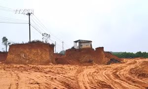 Phát hiện vụ đào trái phép đất rừng sản xuất quy mô lớn ở Quảng Trị
