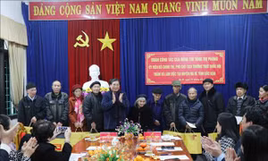 Phó Chủ tịch Thường trực Quốc hội Tòng Thị Phóng thăm và làm việc tại huyện Na Rì