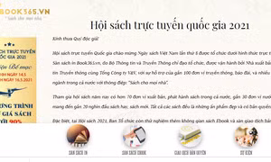 Hội sách trực tuyến quốc gia 2021: Phấn đấu đưa thêm 15.000-20.000 cuốn sách được trợ giá tới bạn đọc