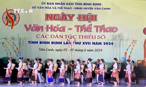Tưng bừng Ngày hội Văn hóa - Thể thao các dân tộc thiểu số tỉnh Bình Định