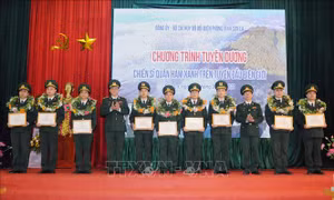 Ngày Biên phòng toàn dân (3/3): Tuyên dương chiến sỹ quân hàm xanh trên tuyến đầu biên giới Sơn La