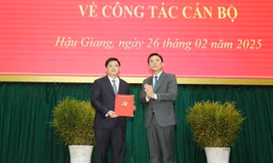 Ông Nguyễn Tuấn Anh giữ chức Phó Bí thư Thường trực Tỉnh ủy Hậu Giang