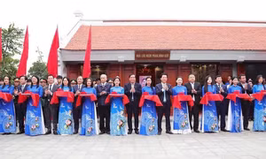 Khánh thành Nhà tưởng niệm Anh hùng Liệt sỹ Phan Đình Giót