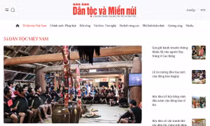 Ra mắt chuyên trang điện tử Báo ảnh Dân tộc và Miền núi của báo Tin tức và Dân tộc